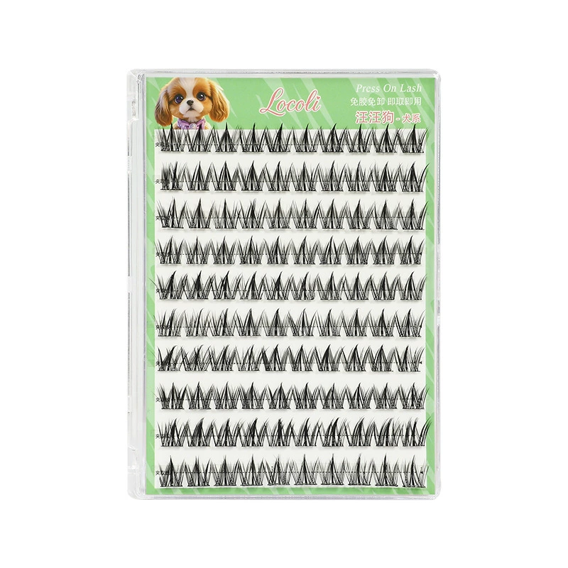False eyelashes glue-free dense, sunflower extract, zodiac animal styles, multi-type kit