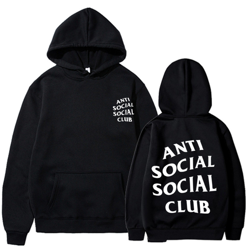 Trendy Anti-Social Social Club Sweatshirt Men's Assc Hoodie Dropshipping