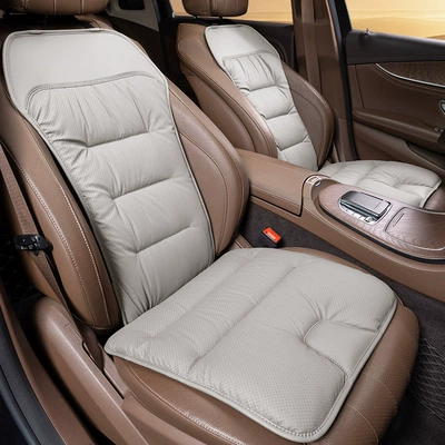 Non-Sweaty, Seat Cushion Manufacturer Wholesale | Four Seasons Pad - off-whitebackrest-single-sheet-audi