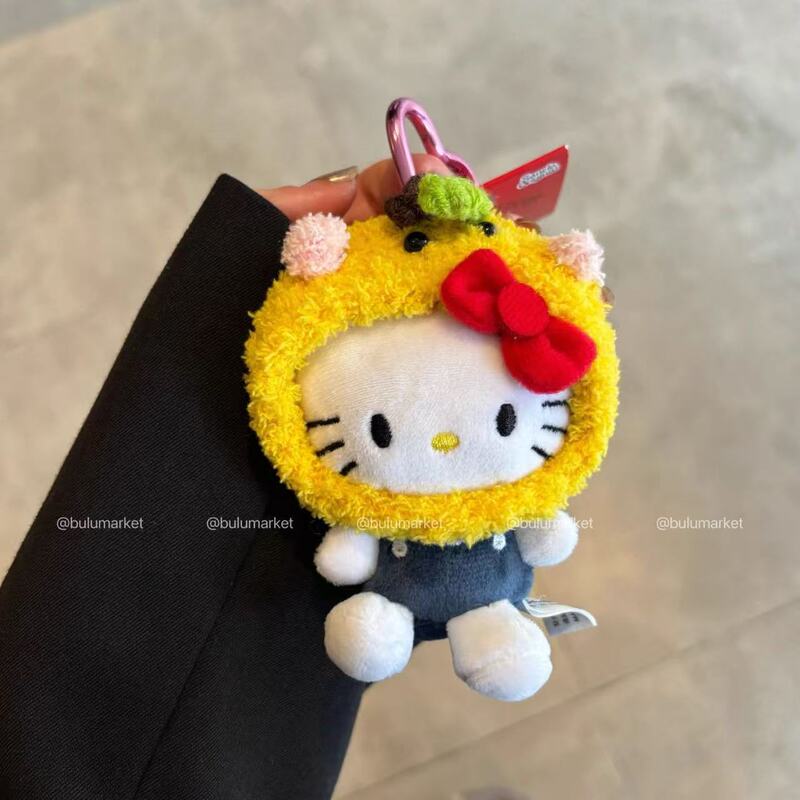 トマトの頭飾り、トマトの癒し系キュートな子猫ペンダント、ランドセルチャーム、バッグアクセサリー、人形|undefined