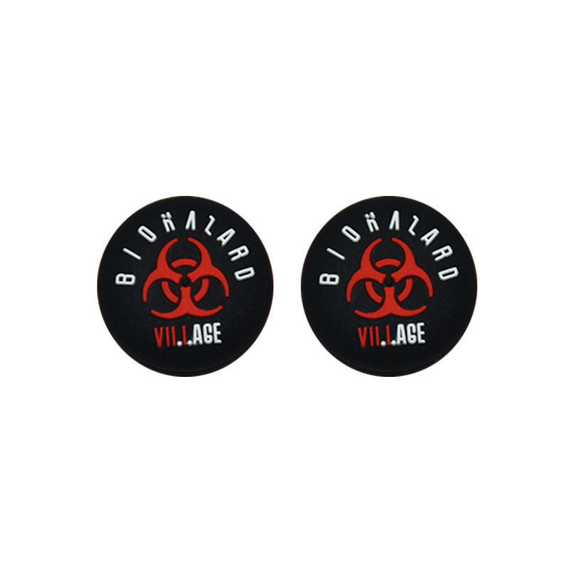 PS5/PS4 mango 3D gorras para manijas Juego de manijas funda de joystick gorras protectoras de teclas XBOX cabeza de hongo gorras de silicona