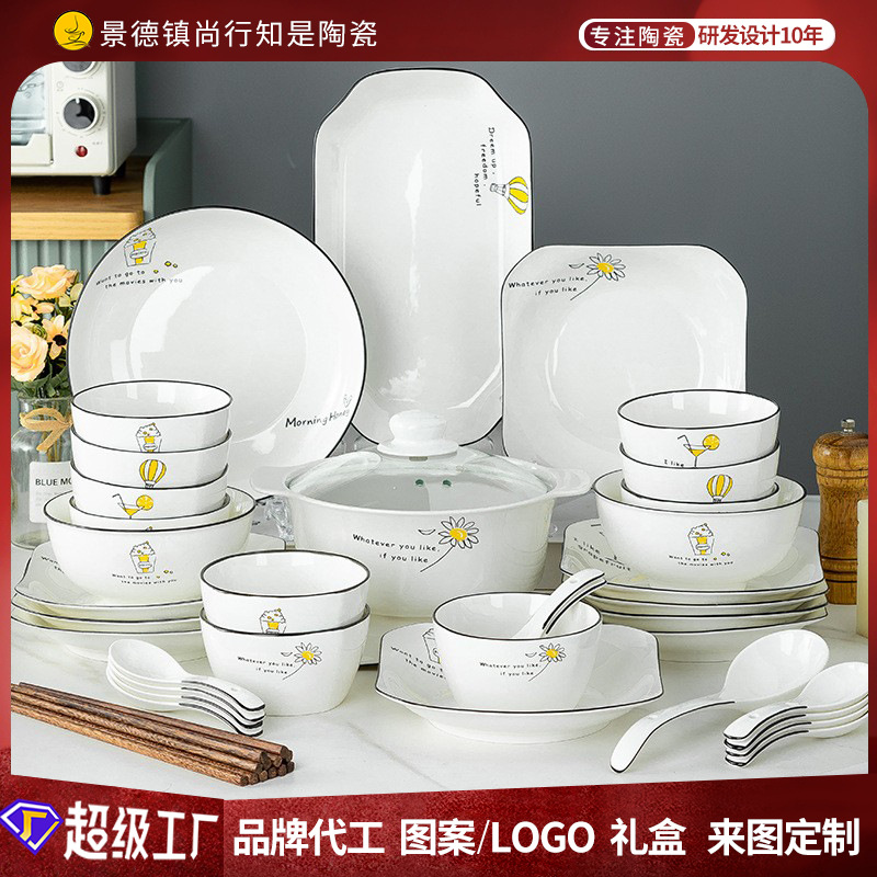 ceramic tableware for home use