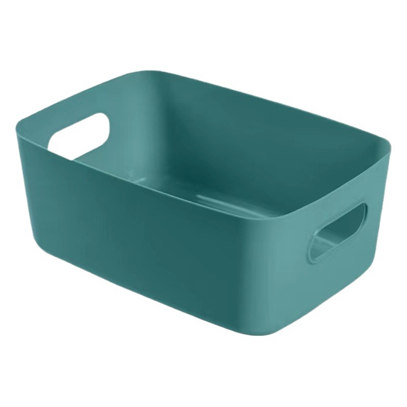 [Manufacturer in stock] Rainbow storage box small size drawer storage box student dormitory desktop storage basket storage basket