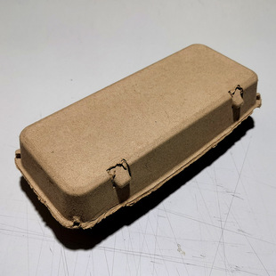 10 pieces of natural color egg tray egg box pulp egg tray soil egg box packaging box pulp molded egg tray