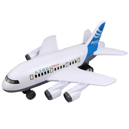 Same model airplane model for children large inertia passenger plane train toy car street stall hot selling toys wholesale
