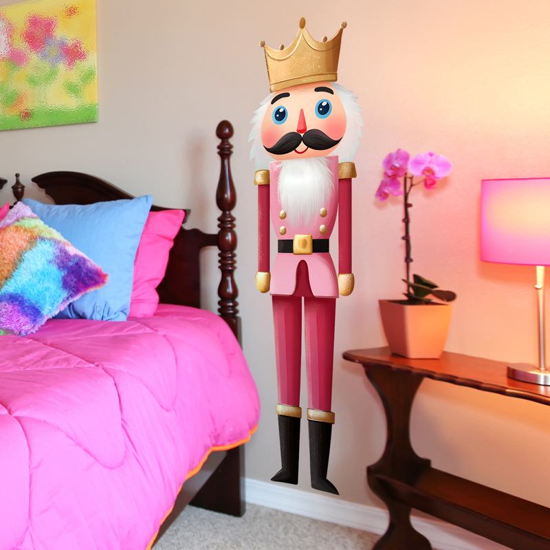 ATW4066 Creative Nutcracker Decoration Living Room Bedroom Children's Room Home Background Decorative Self-adhesive Wall Sticker ATW4066 Creative Nutcracker Decoration Living Room Bedroom Children's Room Home Background Decorative Self-adhesive Wall Sticker