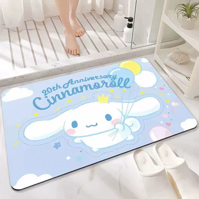 Floor Mat Carpet Non-Slip Bathroom — Avtomobil döşəmə paspasları - fbg-balloon-flying-xiaobai-7045cm