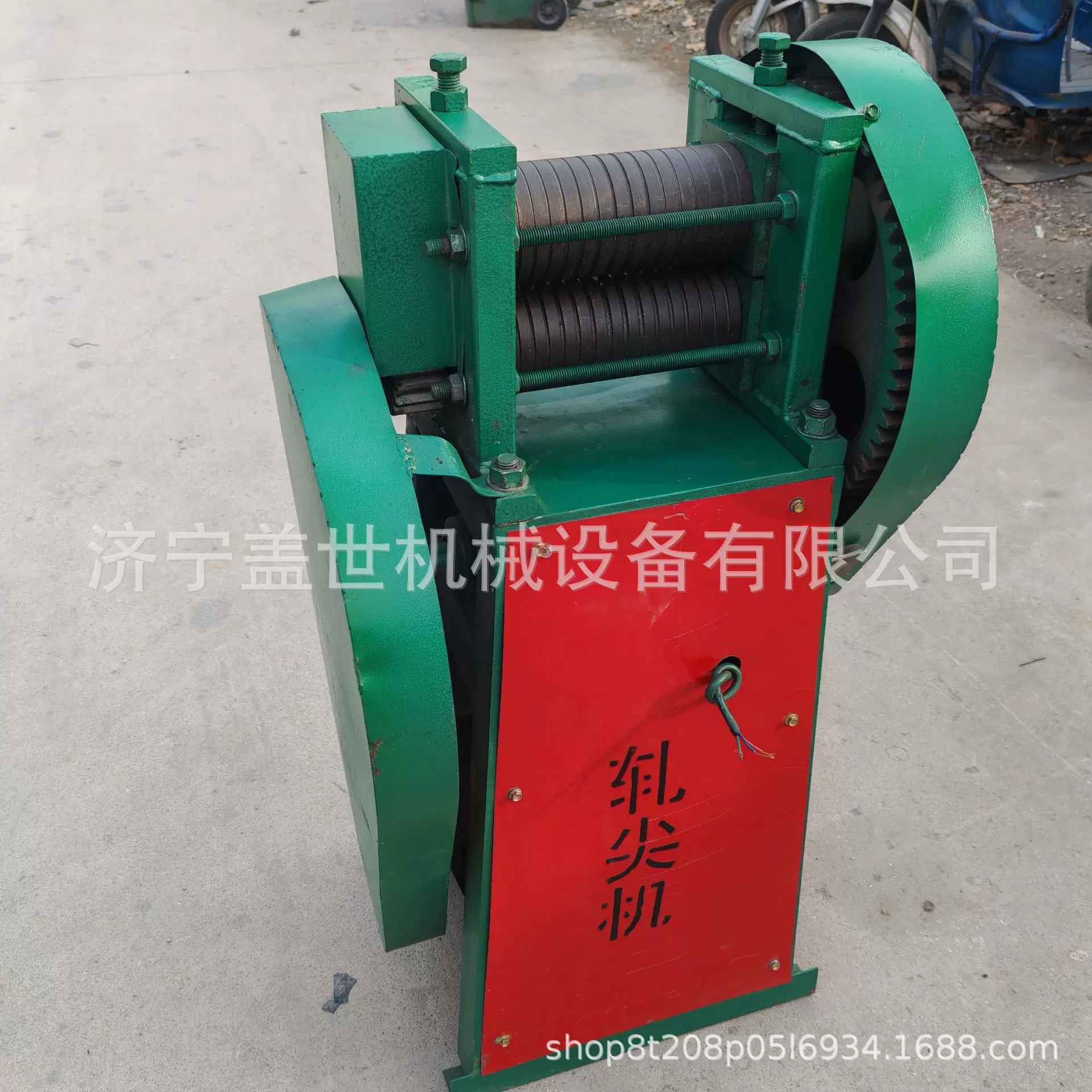 3-12mm钢筋压尖机金属线材拔丝压头机拉丝撵头设备轧尖穿模机碾头