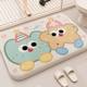 Bathroom Absorbent Cashmere Floor Mat Cartoon Fur Ball Absorbent Floor Mat Thickened Floor Mat for Toilet Door