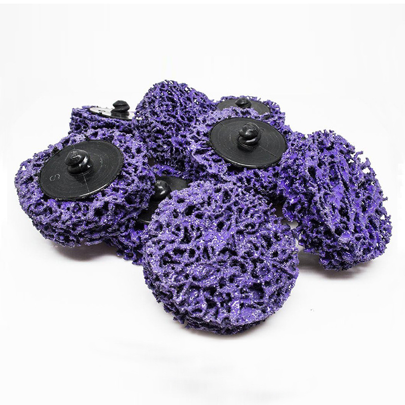 Pintura de eliminación de óxido pieza de molienda de diamante púrpura pieza de molienda de Diamante Negro hoja de coche eliminación de metal pintura eliminación de óxido de metal pulido