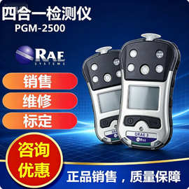 QRAE3四合一气体检测仪美国华瑞PGM-2500/PGM-2500四合一报警仪