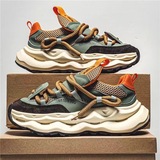 Высокая трендовая универсальная летняя спортивная обувь для отдыха на платформе, модные туфли