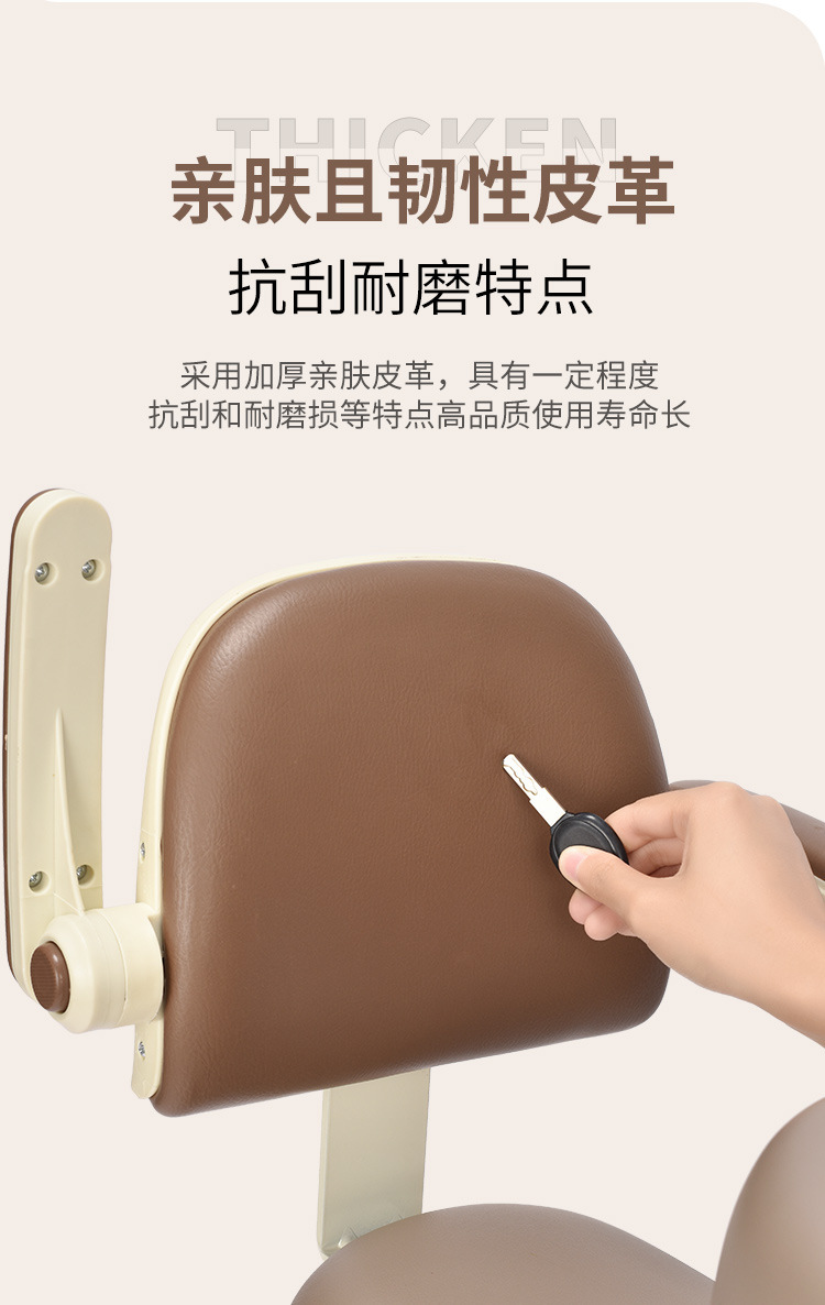 Wholesale In-Stock Electric Vehicle Rear Seat Backrest, Rear Backrest Seat, Foldable Armrest Fence Seat