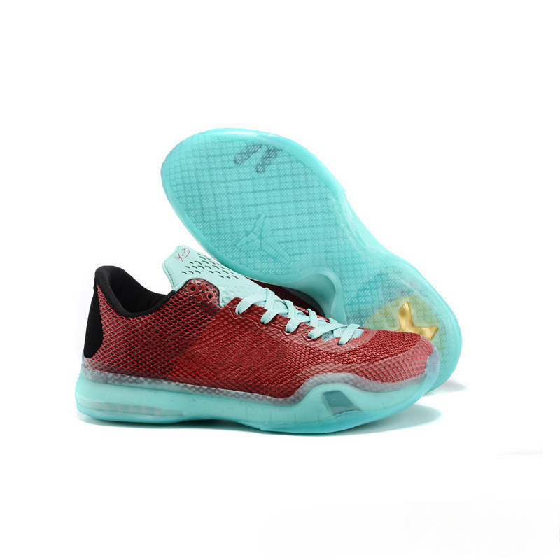 科比9代篮球男鞋KOBE9LOW纯白气垫球鞋高帮10彩虹鸳鸯低帮实战复|undefined