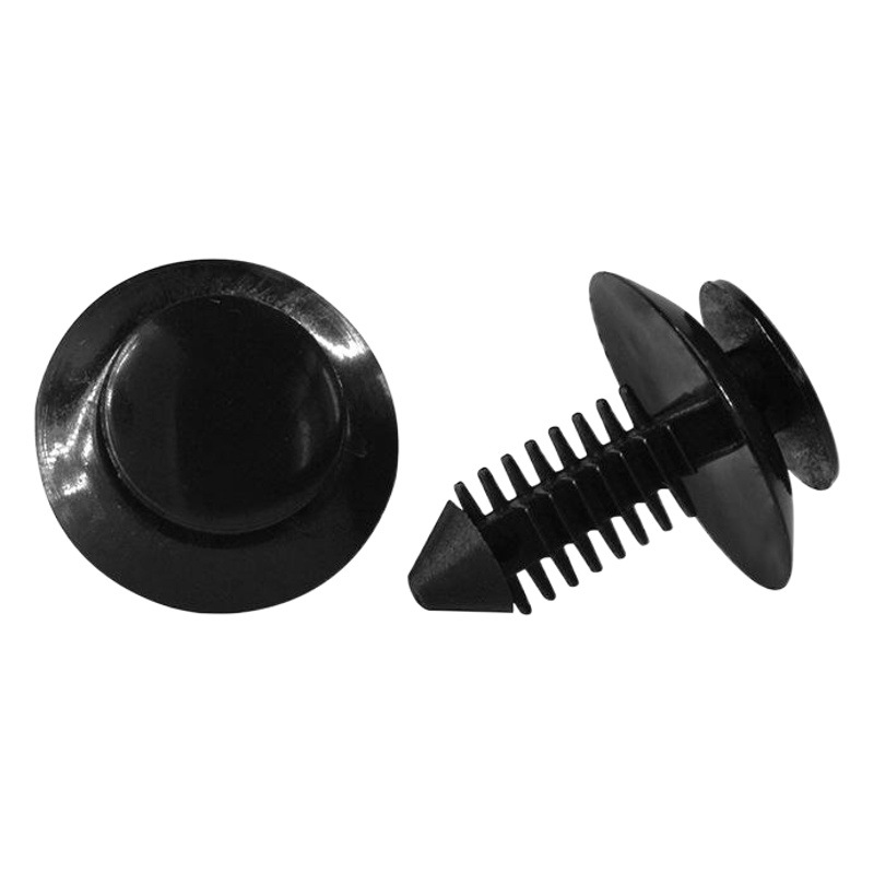 Adecuado para Ford hebilla coche puerta panel nylon hebilla N801925-s negro nylon hebilla/D161