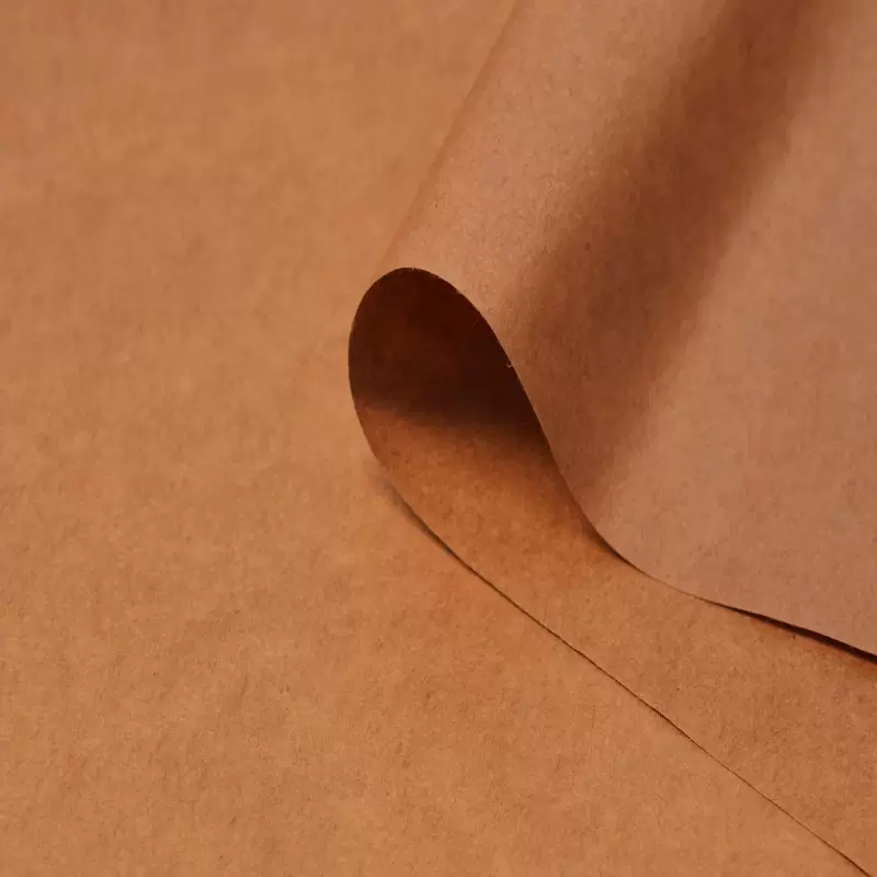 高级感全木浆牛皮纸手提袋包装小包电子产品五金包装牛皮原纸