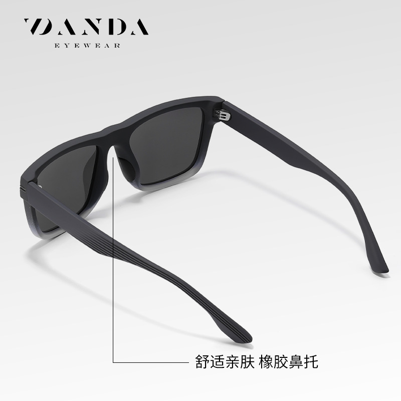 Nuevas gafas de sol polarizadas S11102 Gafas de sol de protección UV para exteriores para hombres Gafas de sol de moda en la calle TR