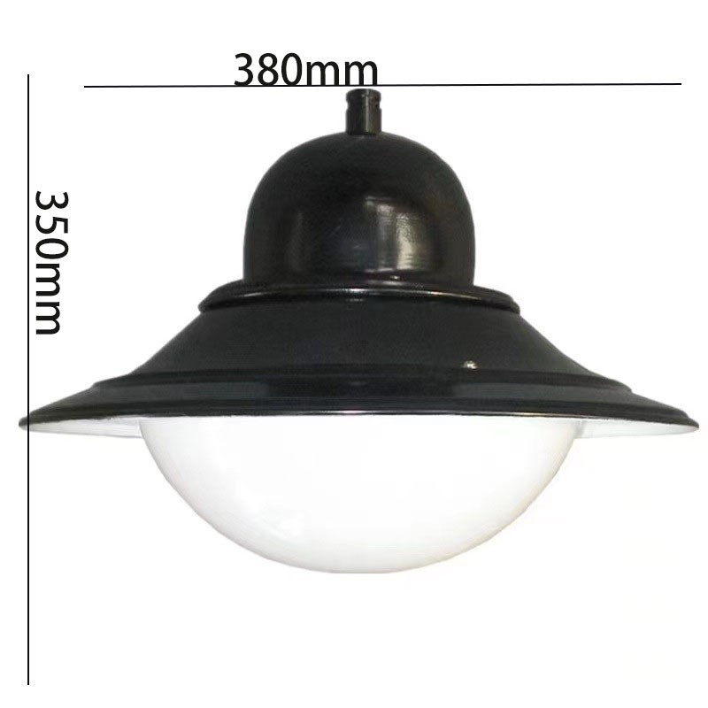Venta al por mayor de pantallas para lámparas LED de jardín, cabezales de lámparas solares para jardín, cabezales de farolas, luces de calle para paisajismo de villas, parques y jardines comunitarios. image 83