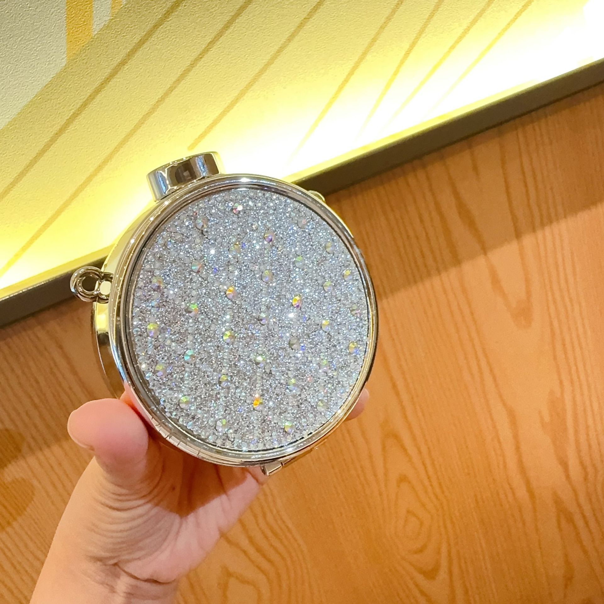 Mini borsa estiva in acrilico per donne e bambini con decorazioni in strass, elegante borsa dal design transfrontaliero unico_voghion.com
