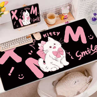 Cartoon Cute Oversized Mouse Pad Girls Office Computer Keyboard Pad Desktop Dormitory Student Diatom Mud Table Mat