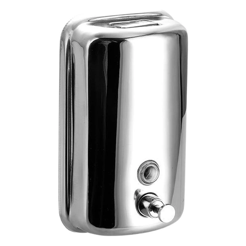 304 дозатор мыла из нержавеющей стали круглый квадратный настенный Видимый дозатор мыла из нержавеющей стали шампунь контейнер для геля для душа