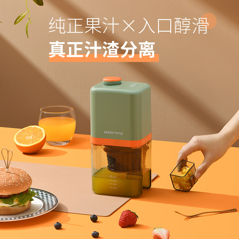 德國領致家用迷妳渣汁分離榨汁機果蔬多功能榨汁杯小型原汁機打汁