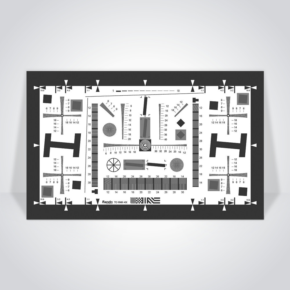ISO12233增强型4000线分辨率测试 MTF TC-R4K