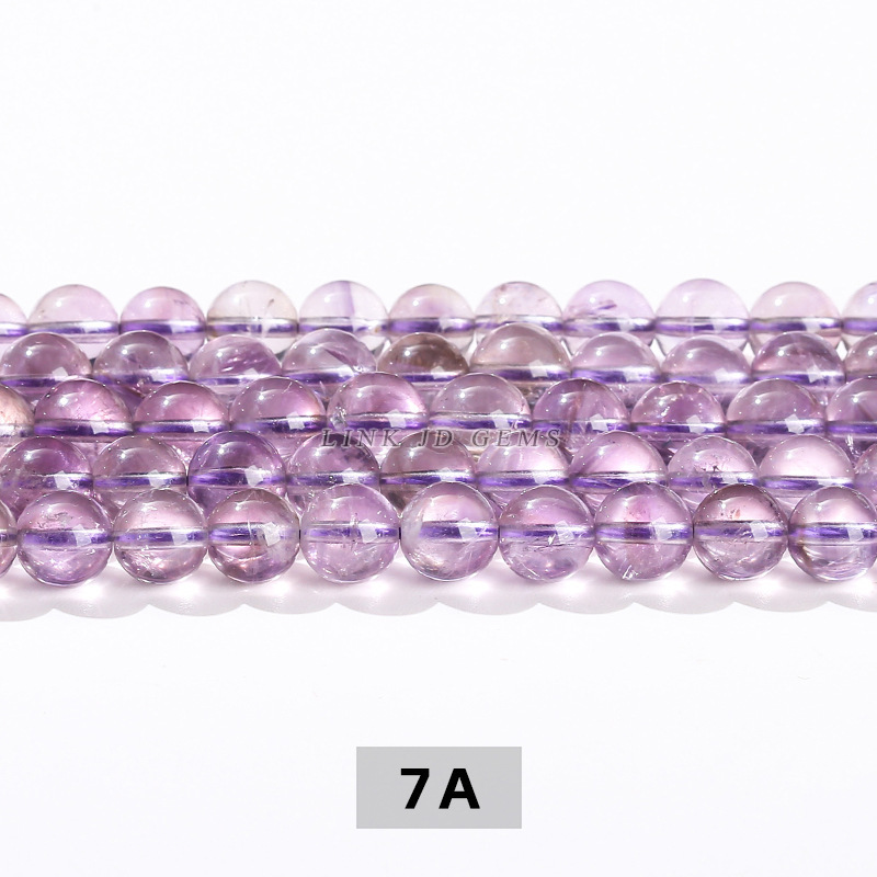 Colección de perlas de cristal natural super siete perlas de cristal de fresa cristalina pulsera cuentas DIY accesorios de joyería perlas