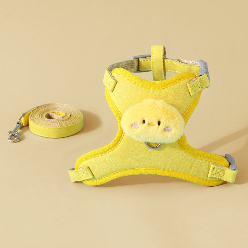 Cuerda de tracción para gatos para evitar que se libere. Correa para el pecho con chaleco para gatos para perros pequeños.