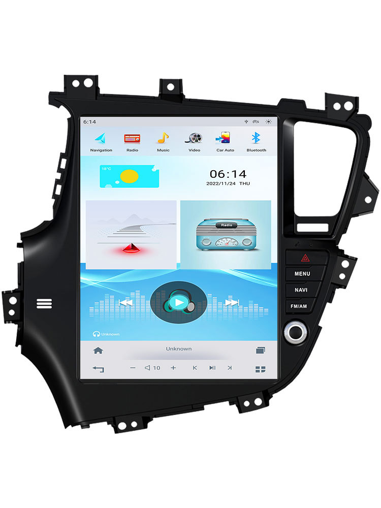 KIA K5 Vertical Screen CarPlay Car Multimedia IPS GPS Android Navigation