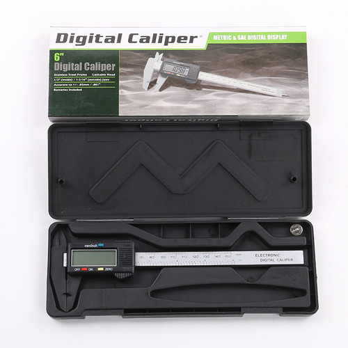 Plastic Digital Vernier Caliper Carbon Fiber Electronic Digital Ruler All-plastic Antique Jewelry Digital Caliper Sell Fast