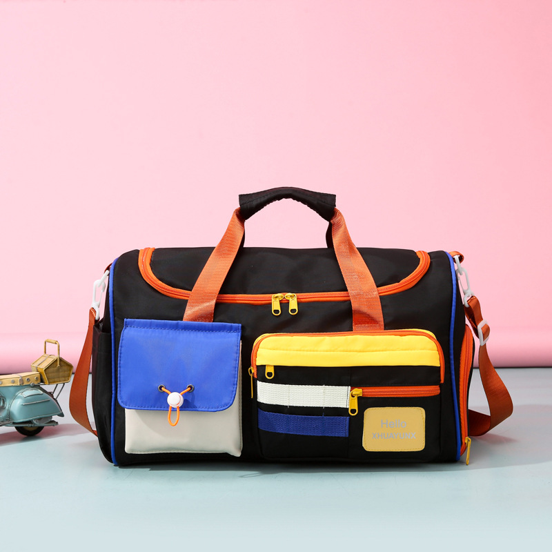 Bolsa Deportiva y para Yoga de Tela Oxford Repelente al Agua con Separación Seca y Húmeda para Uso Diario