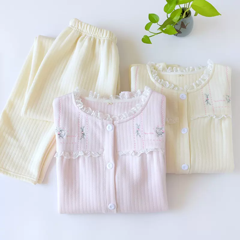 空气棉月子服女纯棉秋冬长袖开衫睡衣产妇加厚哺乳喂奶加厚保暖