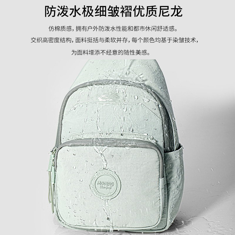跨境防水多功能双肩包斜挎包女2025新款时尚多用女士小挎包胸前包|undefined
