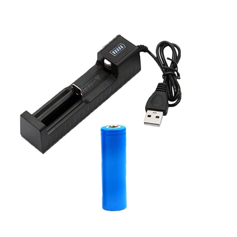 照明电筒充电配件18650锂电池USB锂电池充电器塑料收纳盒礼盒详情9