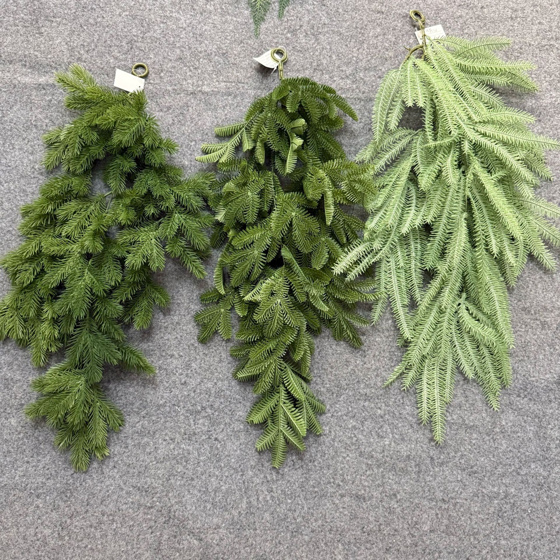 Christmas decorations pine needle rattan garland lintel indoor…