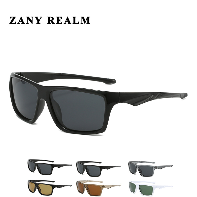 Nuevo alto grado UV protección deportes gafas de sol polarizadas piloto doble haz simple gafas de sol fabricante en stock