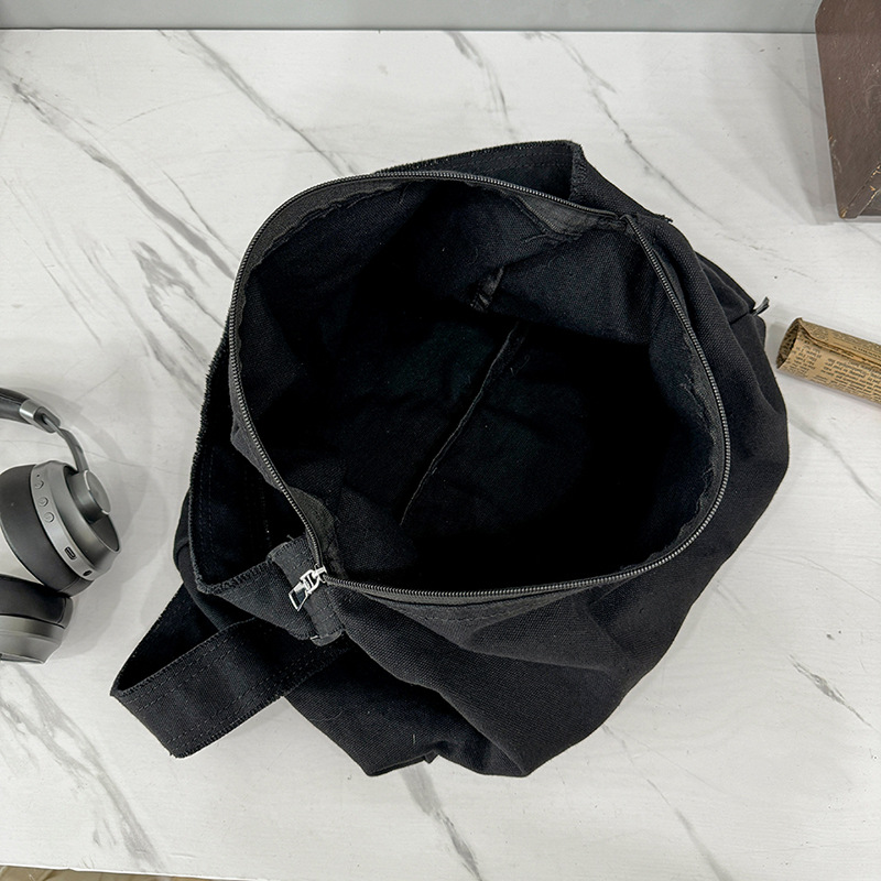 Bolso bandolera de un solo hombro de la marca de moda japonesa Bolso de viaje simple y versátil de gran capacidad resistente al desgaste Bolso portátil portátil portátil de viaje ligero