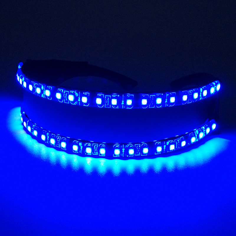 Nuevo LED parpadeante Guantes luminosos 6V etapa bar espectáculo nocturno traje mascarada Accesorios luminosos