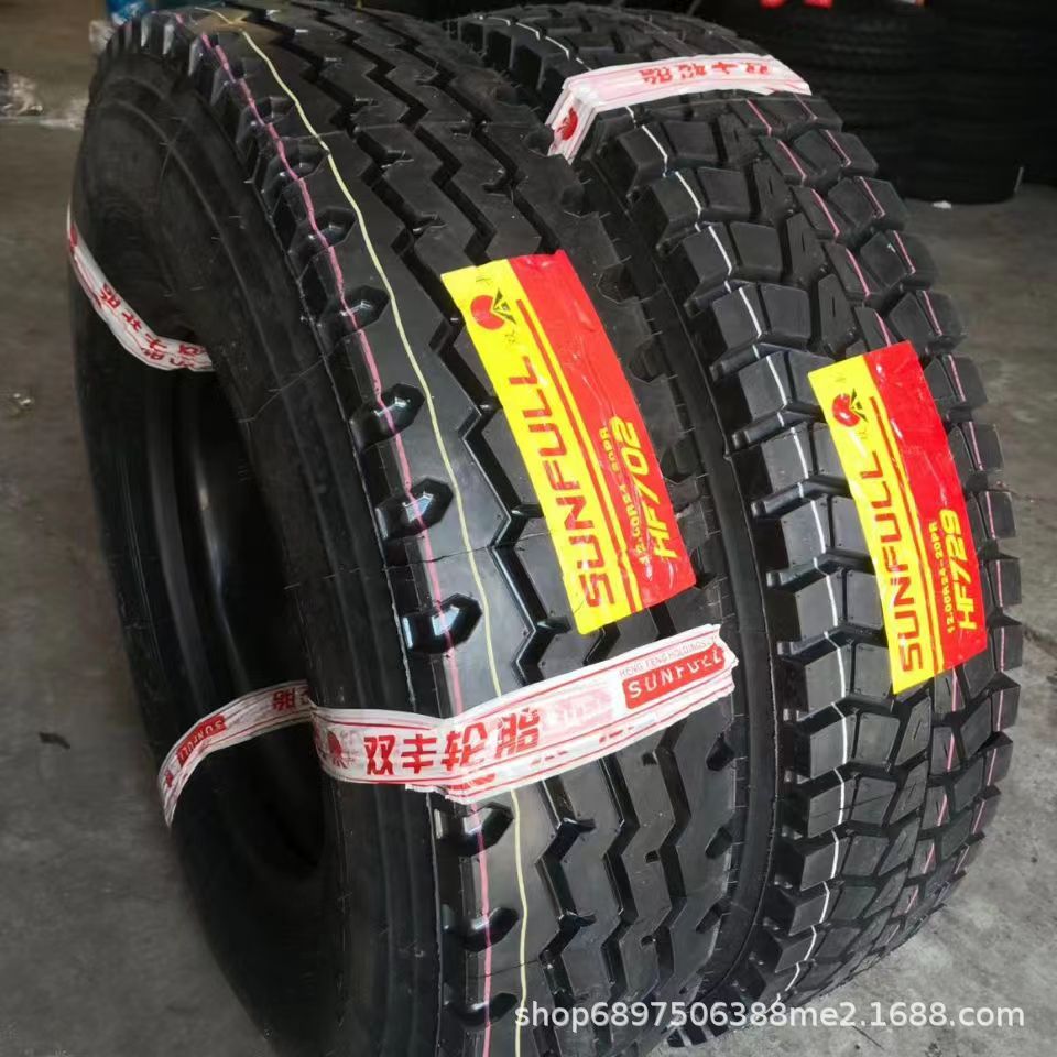 双丰轮胎1200R24全钢丝吊车货车胎