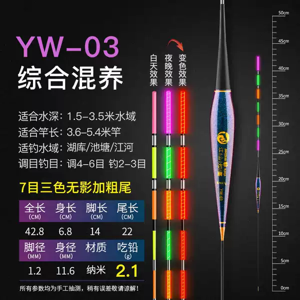 Purple tail YW-03 color-changing bleach (2.1 lead consumption)