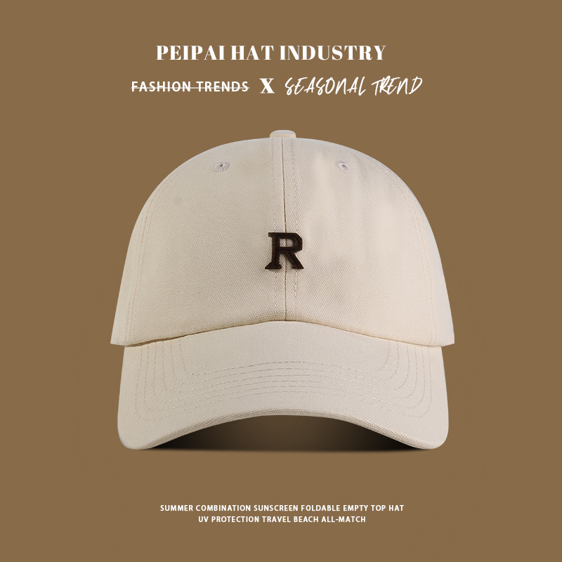 Gorra de béisbol, cara coreana, ala de sombrero pequeña ensanchada, mujer, pómulos, circunferencia de la cabeza grande, sombrero para el sol profundo, sombrero de visera rojo, hombre