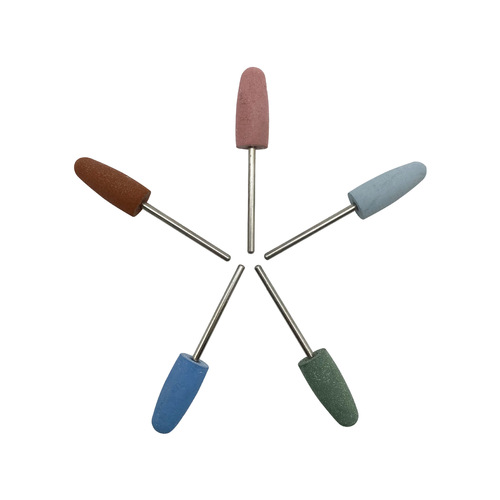 Colored rubber wheel with handle, rubber grinding head, metal polishing wheel, gold, silver and copper jewelry mirror polishing wheel