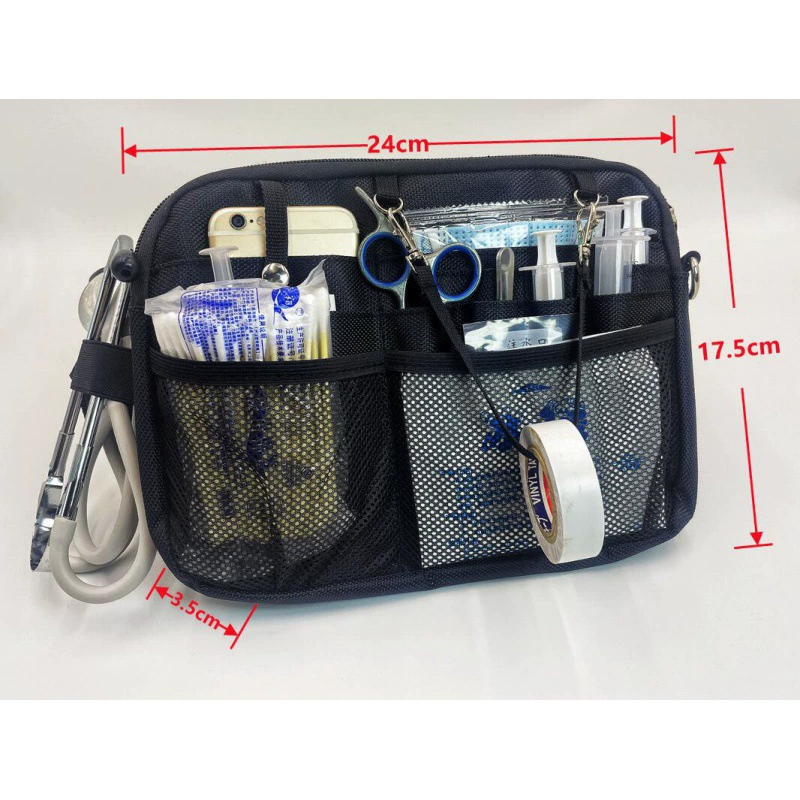 Пятно Amazon на открытом воздухе большой медсестра сумка медсестра рабочая сумка для талии новый электрик отделка и хранение инструмент для защиты талии