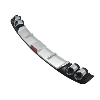 Suitable for Universal Rear Lip Other Car Modifications - silver-black
