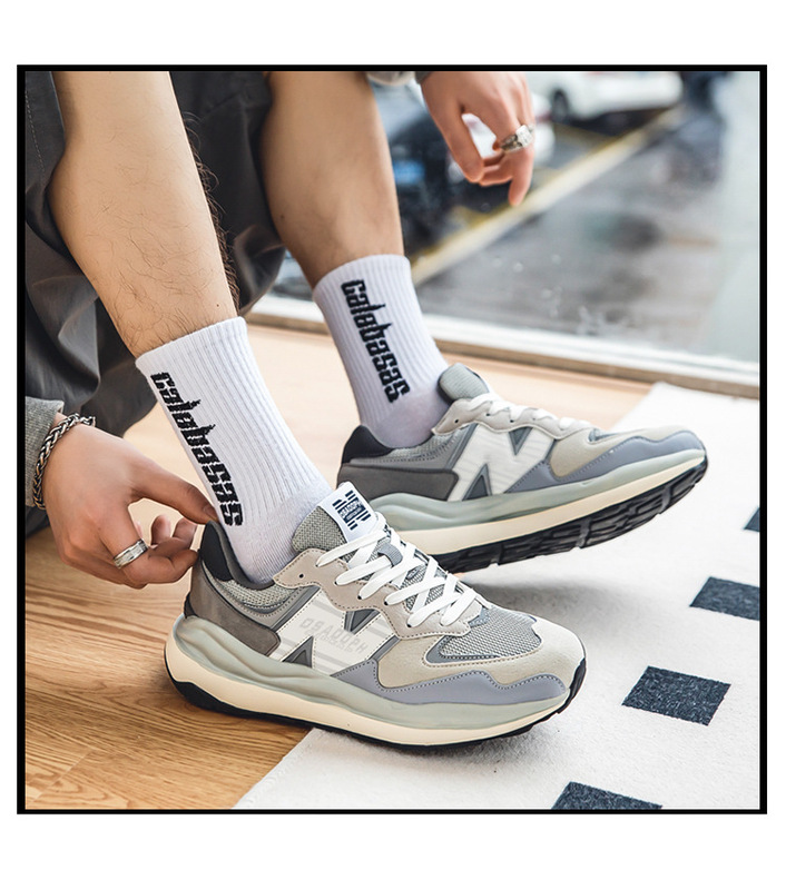 Putian Shoes Pure Source Flagship N Model M574 Original Gray Men's Shoes Sports Casual Shoes Thick-Soled Dad Shoes Trendy Student Women