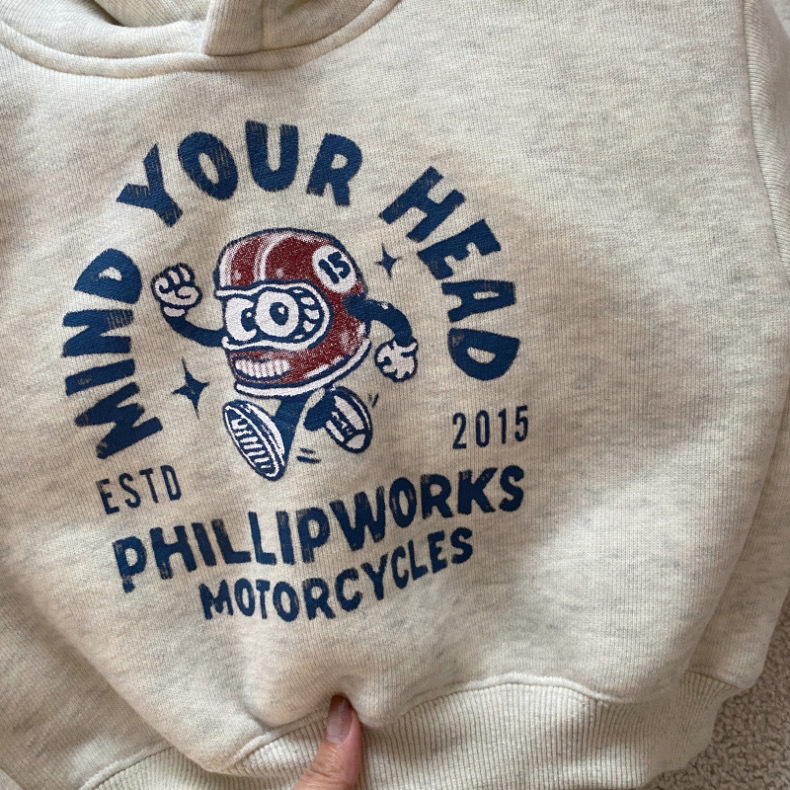 Boys Winter Fleece Thickened Sweater Baby Winter Hooded Jacket Children's Integrated Fleece Warm Top Tide_voghion.com