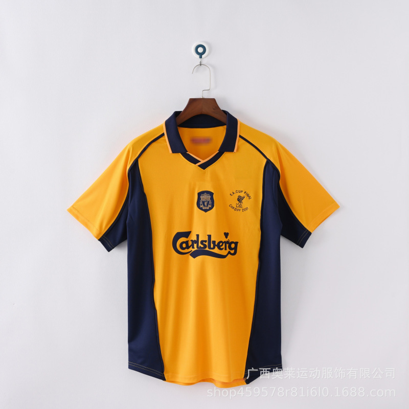 复古利物浦球衣Liverpool球迷版主场杰拉德俱乐部足球服足球球衣|undefined