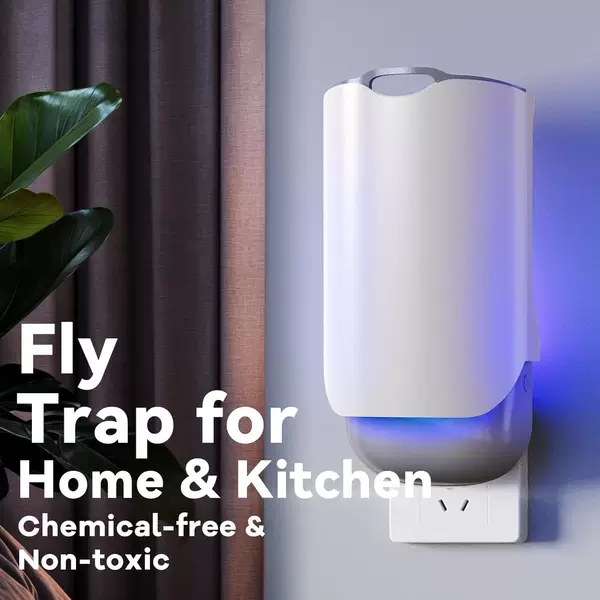 Removable Cover Zevo Same Model Sticky Mosquito Killer Lamp Fly Trap Indoor Insect Catcher with Replaceable Ink Cartridge