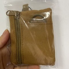 屋外の戦術的なミニ小銭入れスポーツジッパー収納袋新しい防水キーバッグハンギングバッグカードバッグ